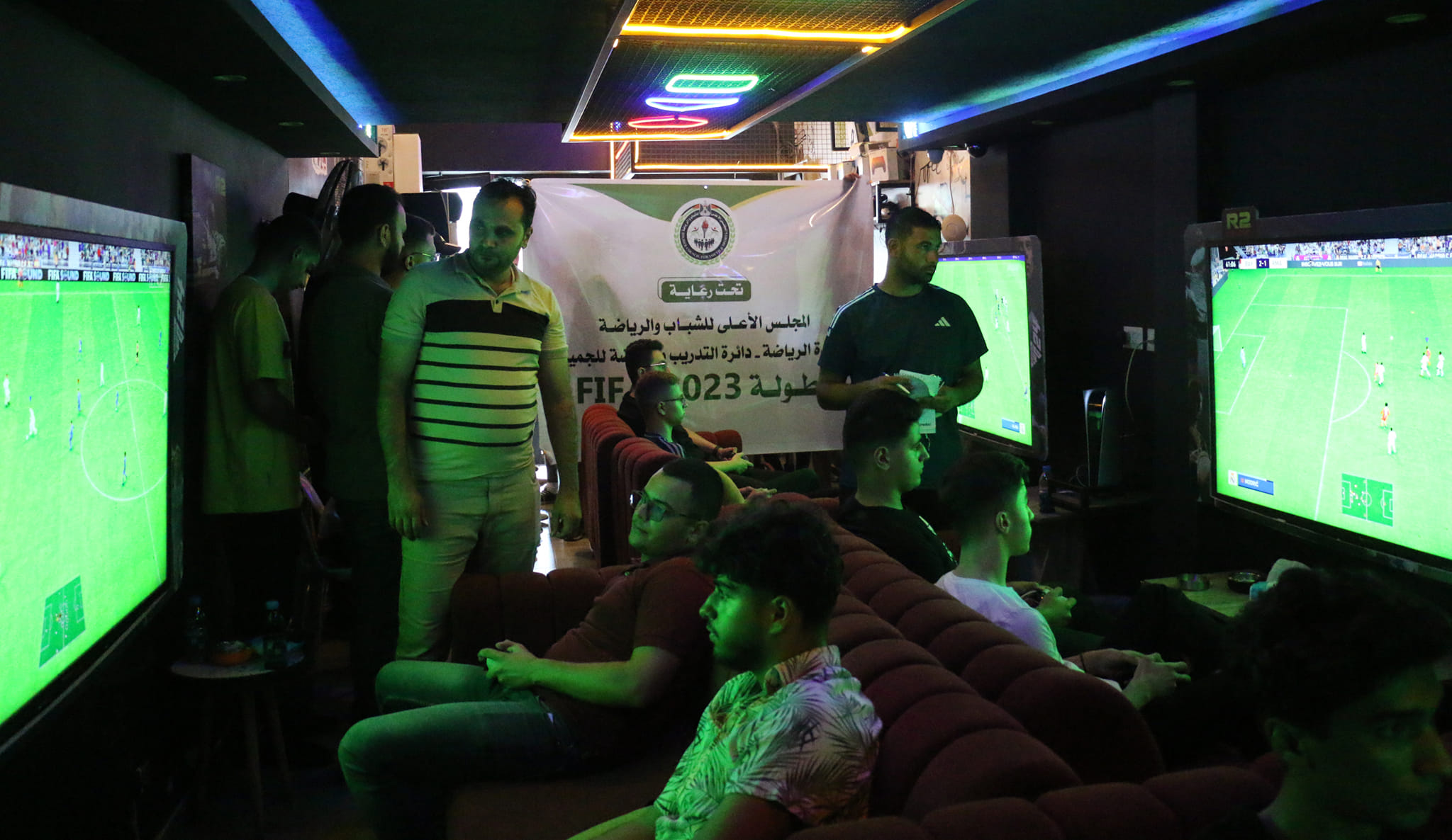 "الرياضة للجميع" تفتتح بطولة FIFA 23