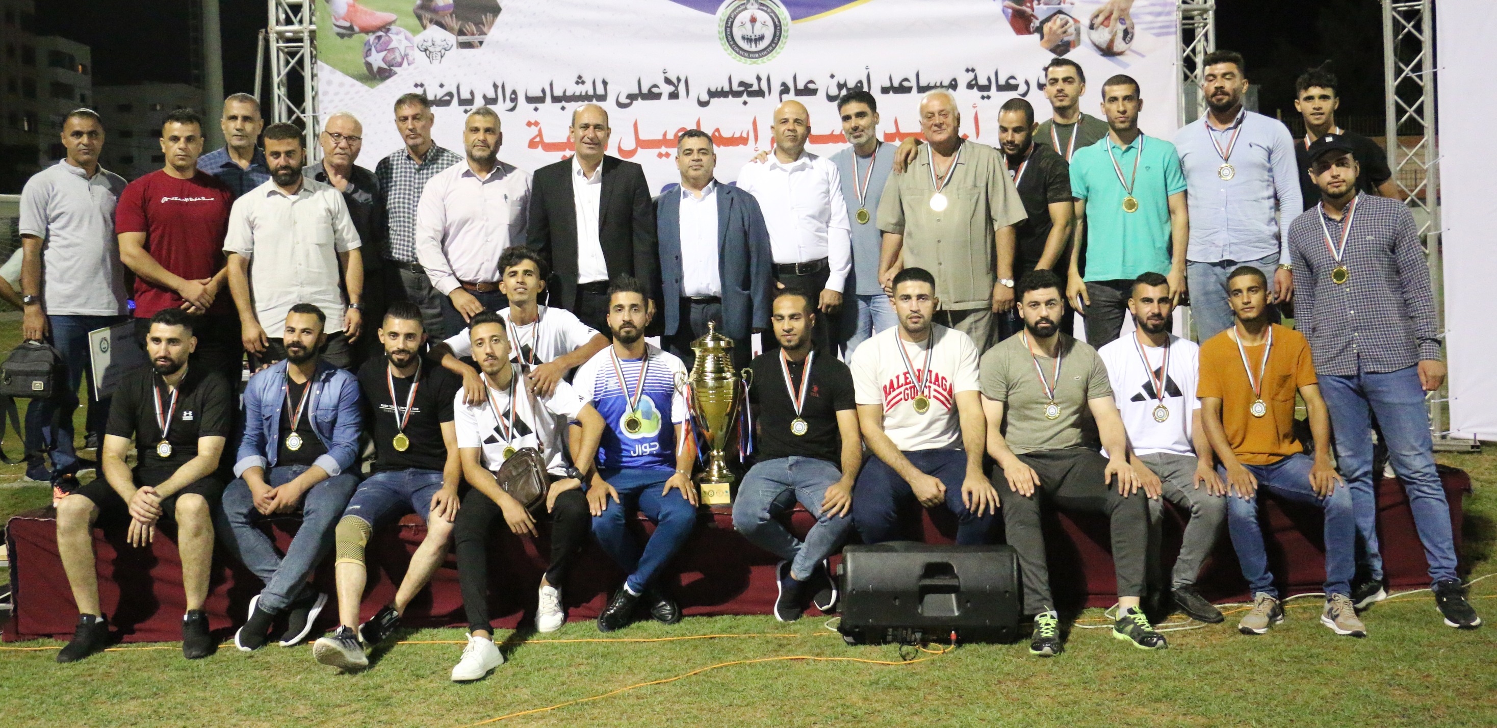 "هنية" ود."المجدلاوي" يكرمان أبطال "كمال الأجسام" و"الطائرة" و"اليد" و"الطاولة" و"القدم المصغرة" | 