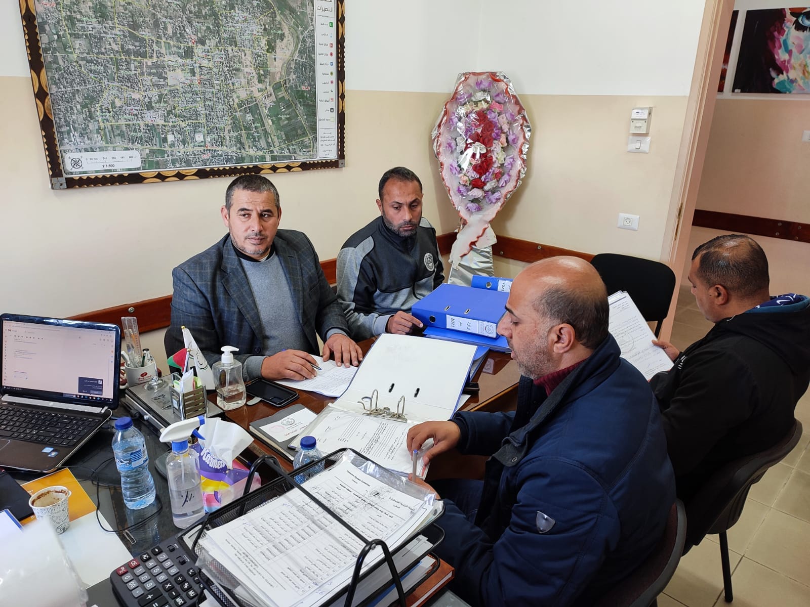 دائرة الأندية تزور نادي الأقصى الرياضي | 